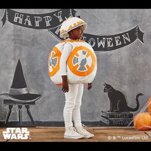 Pottery barn kids Halloween star war BB 8 costume